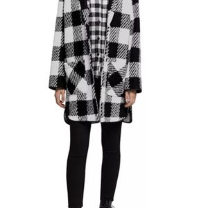 Woolrich Plaid wool coat - worn 2x - Small